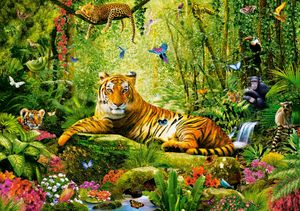 His Majesty the Tiger Puzzel 500 Stukjes