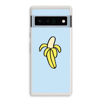 Banana: Google Pixel 6 Pro Transparant Hoesje