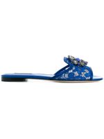 Dolce & Gabbana sandales Bianca - Bleu - thumbnail