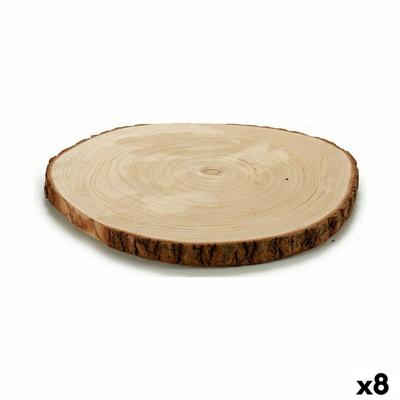 Decoratieve figuren Gift Decor Bruin Koffer 39 x 2 x 39 cm 37 x 2 x 37 cm (8 Stuks)