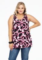 Yoek Singlet flare | Zwart | Maat 54/56
