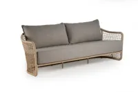 Tierra Outdoor loungebank blend 3-zits natural latte