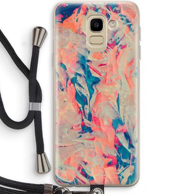 Alone: Samsung Galaxy J6 (2018) Transparant Hoesje met koord