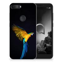 Alcatel 1S (2019) | TPU Hoesje | Papegaai