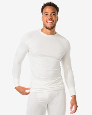 HEMA Heren thermo t-shirt wit (wit)