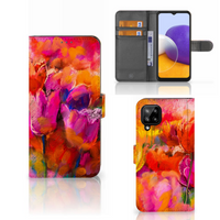 Hoesje Samsung Galaxy A22 4G | M22 Tulips - thumbnail