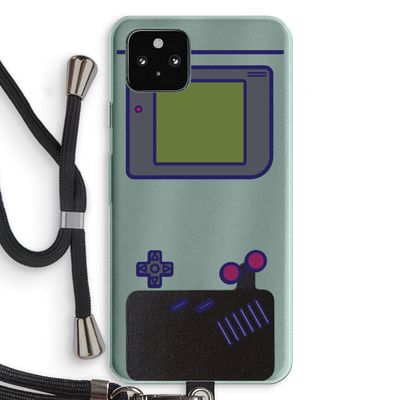Game On: Pixel 5a 5G Transparant Hoesje met koord