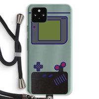 Game On: Pixel 5a 5G Transparant Hoesje met koord