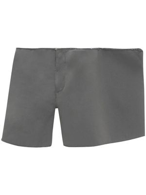 JW Anderson short de bain à empiècements latérales - Gris
