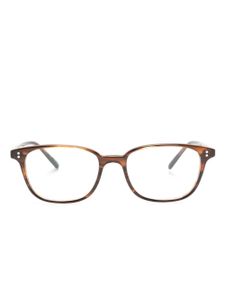 Oliver Peoples lunettes de vue à monture rectangulaire - Marron