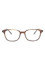 Oliver Peoples lunettes de vue à monture rectangulaire - Marron