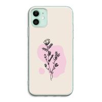 Roses are red: iPhone 11 Transparant Hoesje