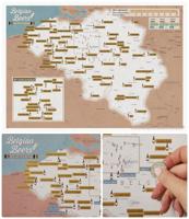 Scratch Map Belgische Bierkaart Collect & Scratch | Maps International
