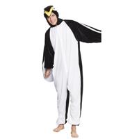 Pinguin dierenpak verkleedkleding kostuum - kinderen - Vogelpak - Onesie - carnaval