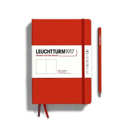 Leuchtturm Fox Red, Medium (A5), 251 p., plain