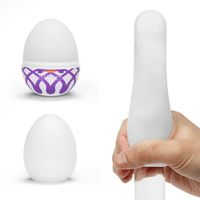 Tenga Egg Mesh Eivormige masturbator Thermoplastische elastomeer (TPE) - thumbnail