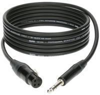 Klotz M1FS1B0750 microfoonkabel 3p XLR female - 3p 6.35 mm jack 7.5 m