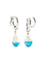 Panconesi boucles d'oreilles Stella serties de perles - Argent Panconesi boucles d'oreilles Stella serties de perles - Argent