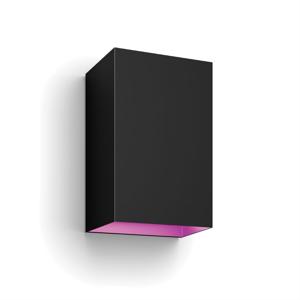 Hue Resonate muurlamp wit en gekleurd licht zwart - Philips