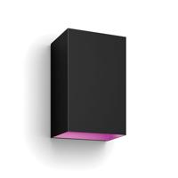 Hue Resonate muurlamp wit en gekleurd licht zwart - Philips
