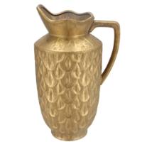 Daan Kromhout Vaas boa met handvat goudkleurig 45 cm | 2 stuks