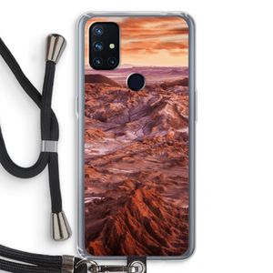 Mars: OnePlus Nord N10 5G Transparant Hoesje met koord