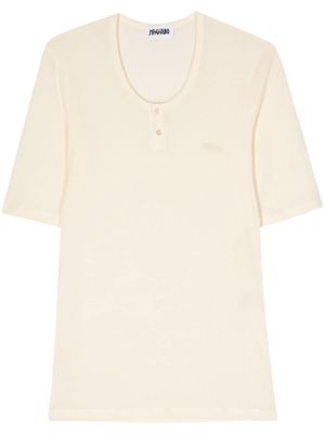 Magliano t-shirt à logo brodé - Jaune