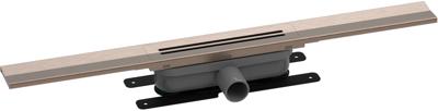 Easy Drain R-Line Clean Color Douchegoot 80 cm Brushed Red Gold