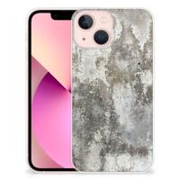 iPhone 13 mini | TPU | Siliconen hoesje | Beton Print