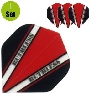 Ruthless V100 Dart Flights - Rood