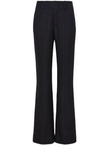 Proenza Schouler pantalon évasé en serge - Noir