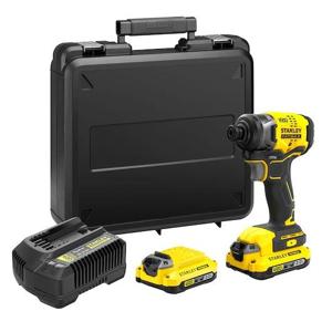 Stanley SFMCF810D2K FATMAX® V20 Accu slagschroevendraaier 170Nm Brushless 18V 2.0Ah in Koffer