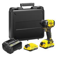 Stanley SFMCF810D2K FATMAX® V20 Accu slagschroevendraaier 170Nm Brushless 18V 2.0Ah in Koffer
