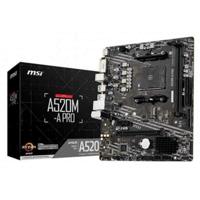 Moederbord MSI 7C96-001R mATX DDR4 AM4 AMD® A520 AMD AMD AM4