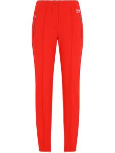 Dolce & Gabbana pantalon de jogging à coutures apparentes - Rouge