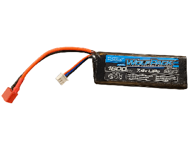 Tweedehands Reedy Wolfpack Lipo 30C 2S 7.4 volt 1600mah met Dean stekker (T-Plug)