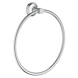 Grohe Essentials Authentic Handdoekring Rond 20 Cm. Chroom