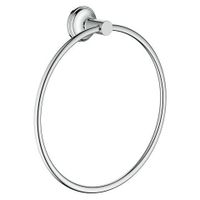 Grohe Essentials Authentic Handdoekring Rond 20 Cm. Chroom - thumbnail