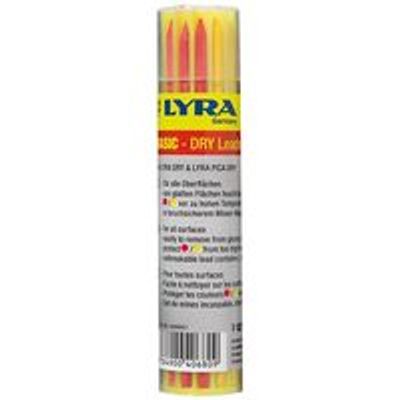 Basic Dry Leads 3 x Rood, 3 x Geel, 6 x Lyra Grafiet