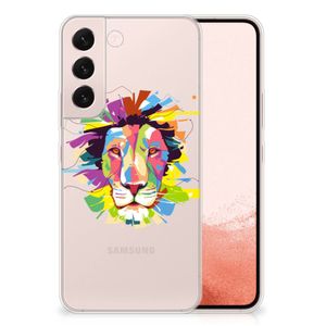 Samsung Galaxy S22 Telefoonhoesje met Naam Lion Color