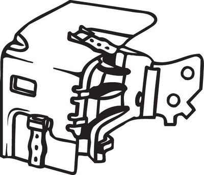 Rubberstrip, uitlaatsysteem 255906