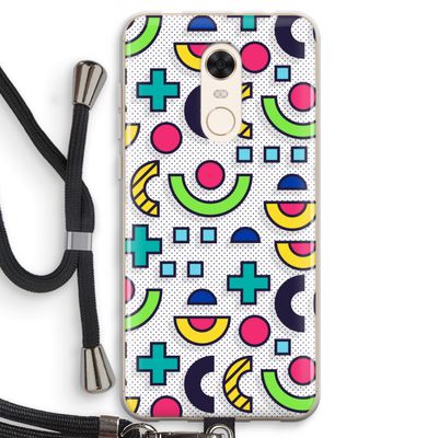8-bit N°6: Xiaomi Redmi 5 Transparant Hoesje met koord