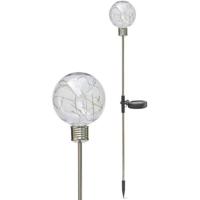 Solarborder - GARDEN ID Lamp - Ø8 h70 cm - Autonomie 6 tot 8 uur - Aan/uit knop - Oplaadbare AAA batterij Solarborder - GARDEN ID Lamp - Ø8 h70 cm - Autonomie 6 tot 8 uur - Aan/uit knop - Oplaadbare AAA batterij