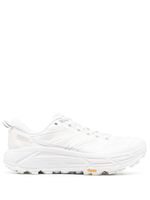 HOKA baskets Mafate Speed 2 en cuir - Blanc