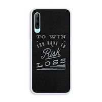 Risk loss: Huawei P Smart Pro Transparant Hoesje