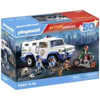 Playmobil Act!on Heros 71597 Geldtransporter - thumbnail