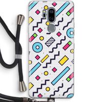 8-bit N°8: LG G7 Thinq Transparant Hoesje met koord
