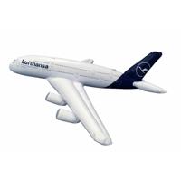 Limox Opblaasbaar vliegtuig - L115 x B140 cm - Lufthansa Airbus A380 - decoratievliegtuig Limox Opblaasbaar vliegtuig - L115 x B140 cm - Lufthansa Airbus A380 - decoratievliegtuig