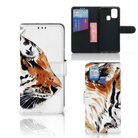 Hoesje Samsung Galaxy M31 Watercolor Tiger