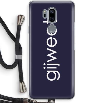 Gijweet: LG G7 Thinq Transparant Hoesje met koord
